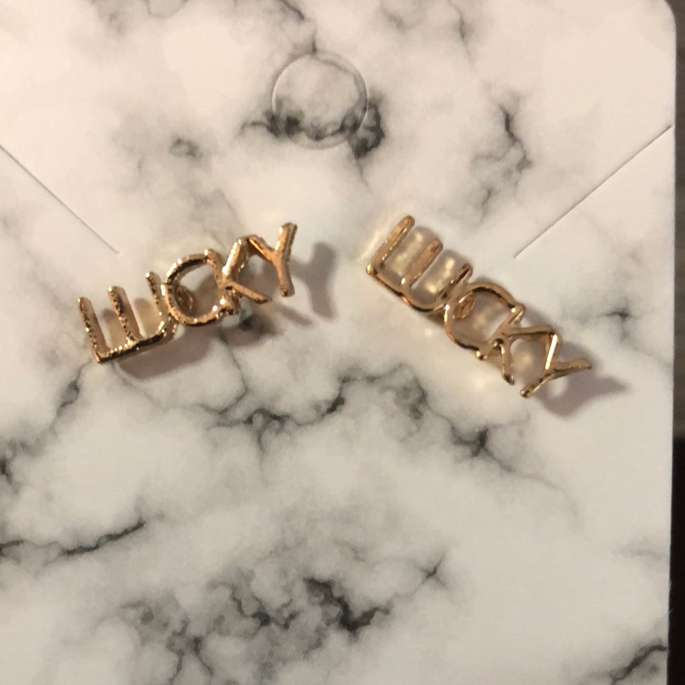 St. Patrick’s Day “LUCKY” Earrings